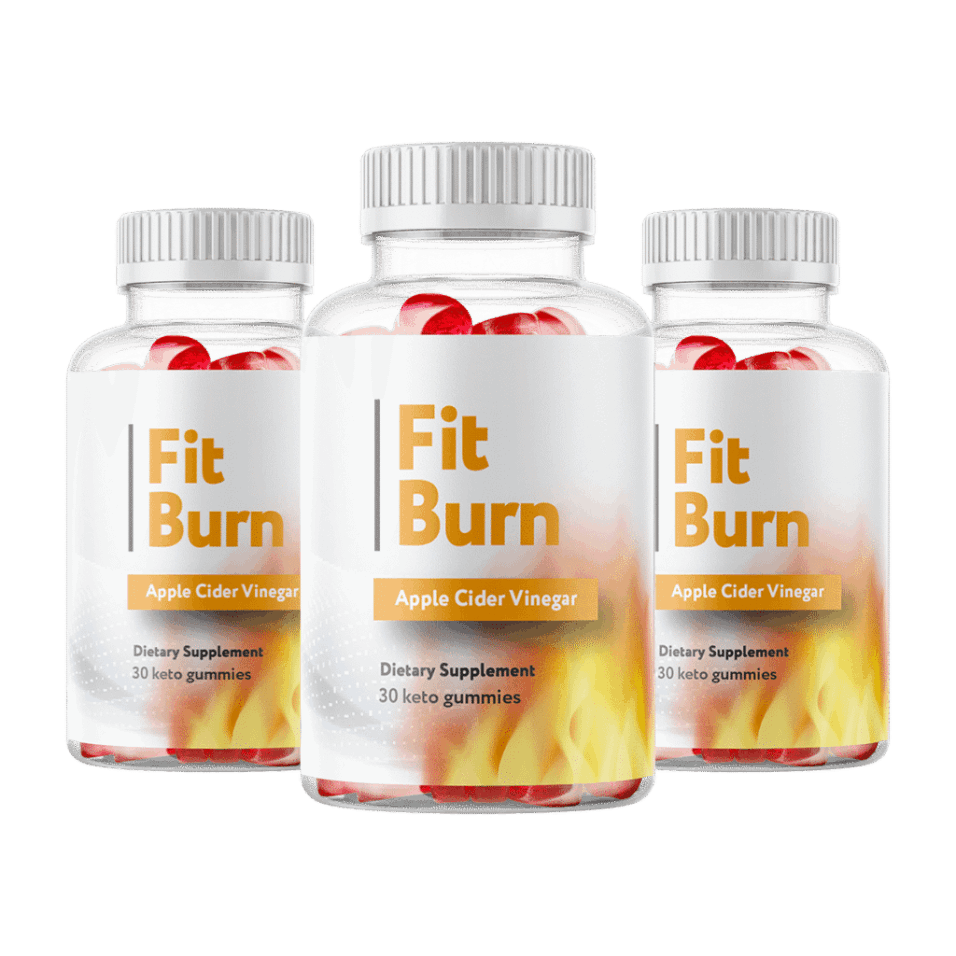 Fit Burn supplement bottles for weight loss support